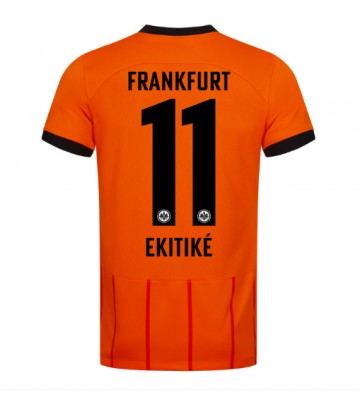 Eintracht Frankfurt Hugo Ekitike #11 Tercera Equipación 2024-25 Manga Corta